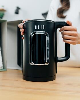 QUIN tējkanna, 1.5l, melna (KTL-303)