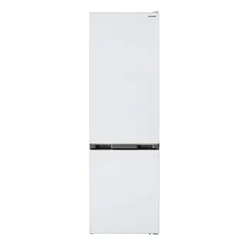 SHARP ledusskapis ar saldētavu, 330l, 186 cm, balts (SJ-NBA11DMXWD-EU)
