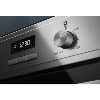 Electrolux cepeškrāsns, iebūv., 65l, tērauda ar pārklājumu pret pirkstu nospiedumiem (EOF3H50BX)