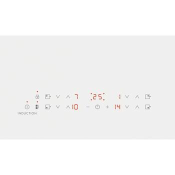 Electrolux indukcijas plīts virsma, iebūv., balta (LIV63431BW)