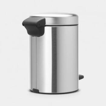 BRABANTIA atkritumu tvertne ar pedāli NewIcon, 3 l, Matt Steel (113222)