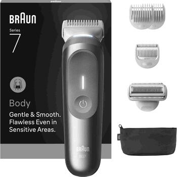 BRAUN Series 7 ķermeņa trimmeris, pelēks (BG7550)