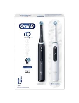 BRAUN Elektriskās zobubirstes, Matt Black+Quite White (IOG5d.2J6.2K)