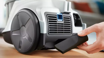 PHILIPS PowerCyclone bezmaisa putekļsūcējs, 850 W (balts) (XB2122/09)