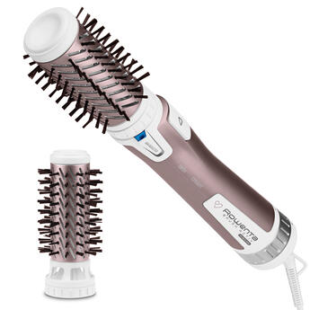 ROWENTA matu veidotājs Brush Activ Premium Care, 1000W, balts/rozā zelta (CF9540F0)