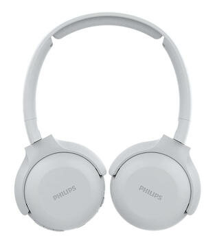 PHILIPS UpBeat bezvadu austiņas ar galvas stīpu un mikrofonu, baltas (TAUH202WT/00)
