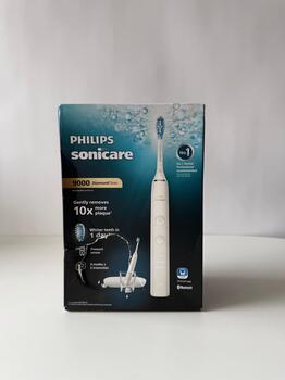 Prece ar Bojātu iepakojumu- Sonicare zobu birste DiamondClean ar īpašu lietotni, balta (HX9911/27-B)