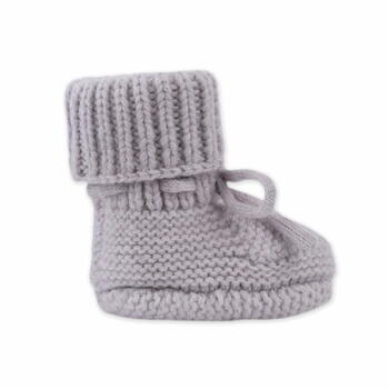 Lodger Slipper merino vilnas čībiņas, Stone, 0-6m (SLM 552_0-6)