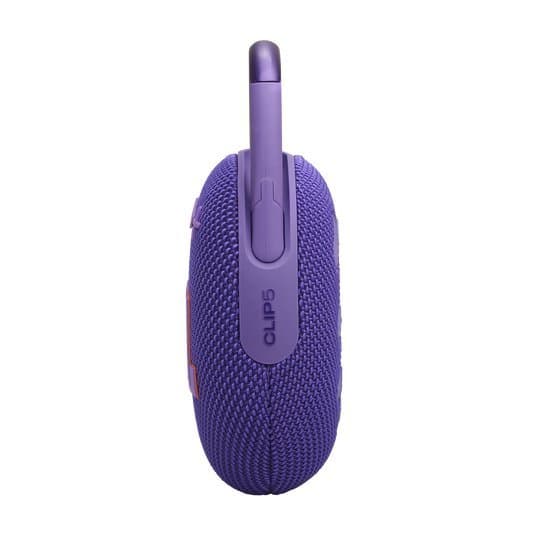 JBL ūdensizturīga portatīvā skanda ar karabīni, lillā (JBLCLIP5PUR)