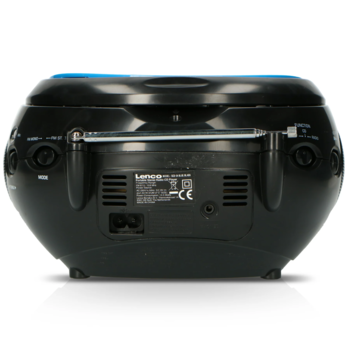 Lenco CD magnetola, zila/melna (SCD-24 Blue/Black)
