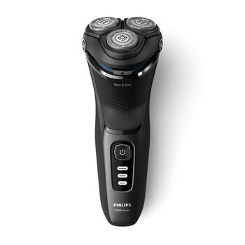 Philips Shaver Series 3000, Wet& Dry skuveklis (lādējams), melns (S3244/12)