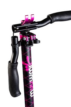 Muuwmi Aluminium Scooter PRO skrejritenis, 215 mm, pink (AU 472)