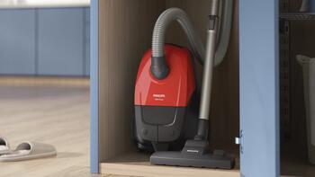 PHILIPS 1000. sērijas putekļsūcējs, 750 W, sarkans (XD1111/10)