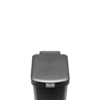 BRABANTIA atkritumu tvertne ar pedāli StepUp,16 l, Dark Grey (800306)