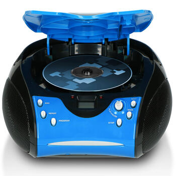 Lenco CD magnetola, zila/melna (SCD-24 Blue/Black)