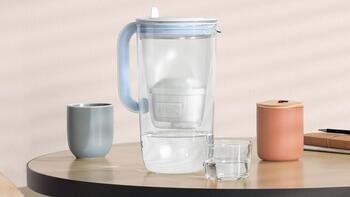 Brita Stikla karafe 2.5 L, gaiši zila (GLAS)