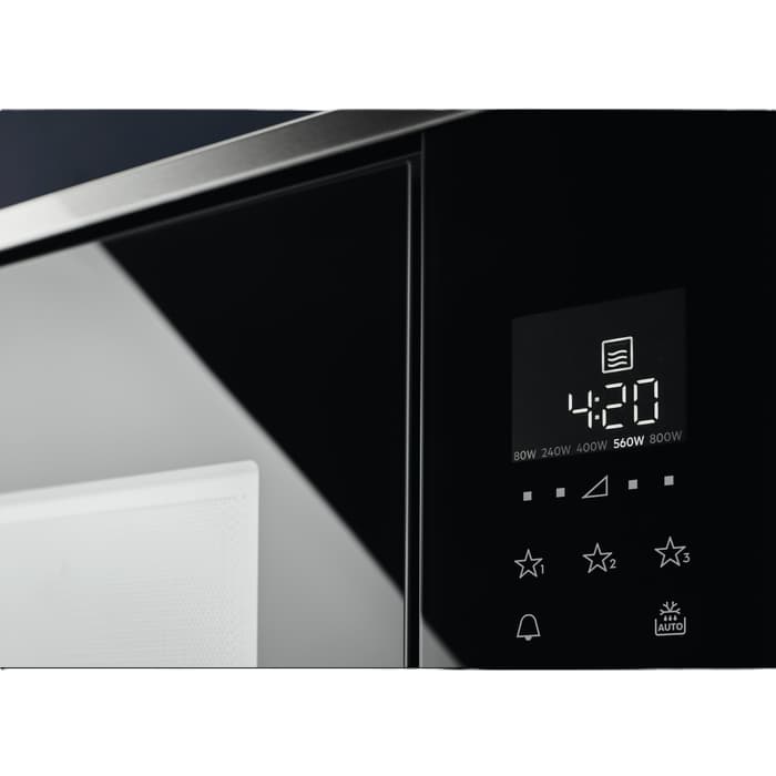 Electrolux mikroviļņu krāsns (iebūv.), melna , 20l (LMS2203EMX)