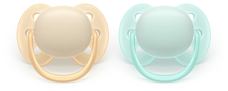 Philips Avent māneklītis Ultra soft Neutral, 0-6M (2 gab) (SCF091/40)