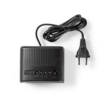Nedis digitālais radio modinātājs, melns (CLDK008BK)