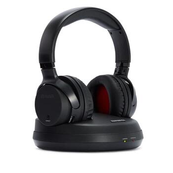 AIWA On-Ear bezvadu austiņas, melnas (WHF-930D)