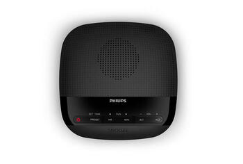 PHILIPS radio pulkstenis, melns (TAR3205/12)