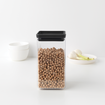 BRABANTIA kārba kantaina 1,6L, dark grey (122385)