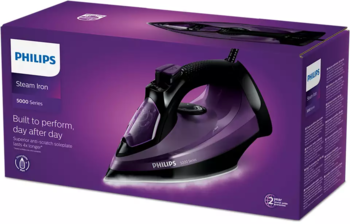 PHILIPS 5000 sērijas Tvaika gludeklis, 2400W (violets) (DST5030/80)
