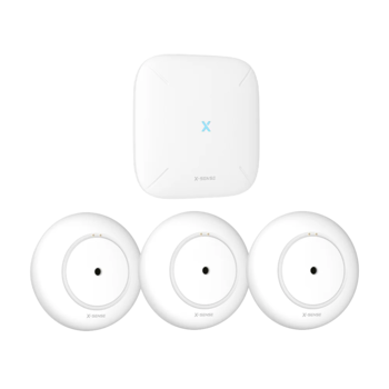 SWS54 ~ X-Sense bezvadu plūdu detektoru komplekts ar HUB un WiFi (012508)