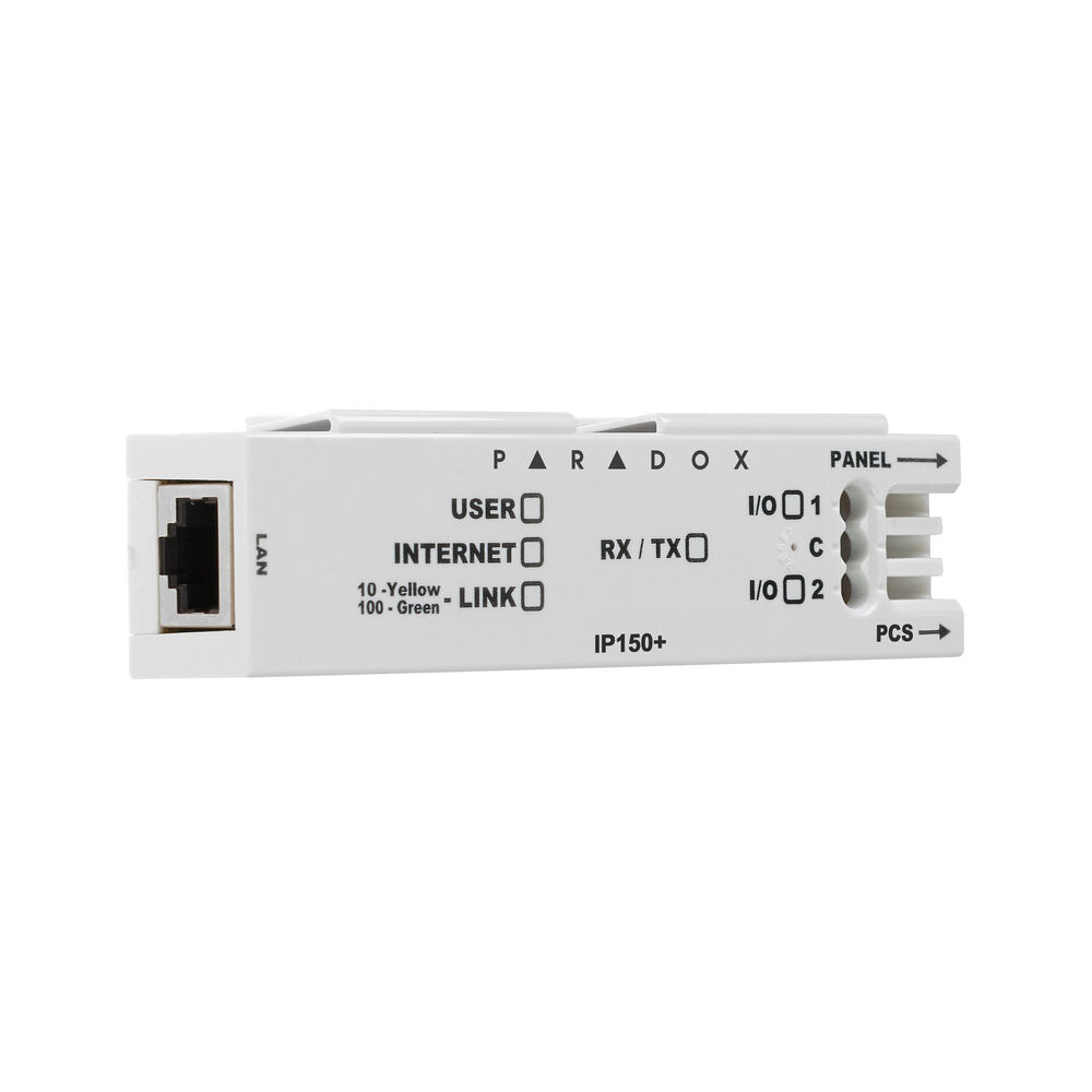 IP150+ ~ Tīkla komunikators apsardzes paneļiem Paradox SP/EVO/MG (008868)