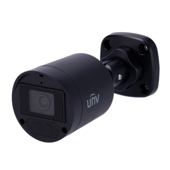 UAC-B125-AF28LM BLACK ~ UNV Lighthunter аналоговая камера 5MP 2.8мм HD-TVI, HD-CVI, AHD, CVBS (011988)