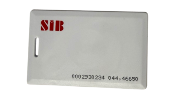 EM 01-SIB LOGO ~ EM 125кГц твердая карточка доступа с отверстием (012629)