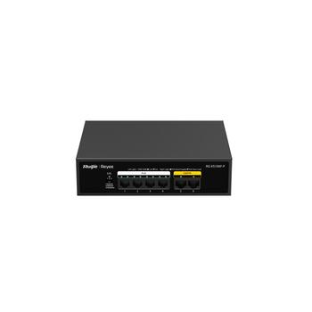 RG-ES106F-P ~ PoE switch коммутатор 4FE(PoE)+2FE(Uplink) 54Вт (012234)