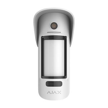 MotionCam Outdoor ~ Уличный беспроводной комбинированный датчик (PIR+CAM) 3-15м 90° PET 40кг Ajax 868МГц (010727)