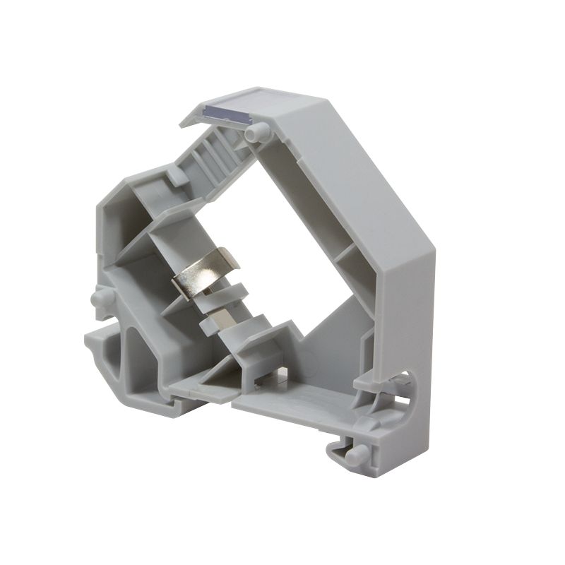 DIN-Rail adapteris 1xRJ45 Keystone modulim PELĒKS (009558)