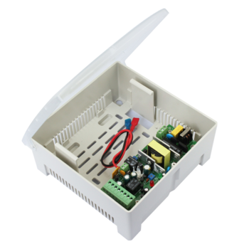 12V DC 3A ~ 3A 12в UPS блок питания с таймером и местом для аккумулятора (011195)