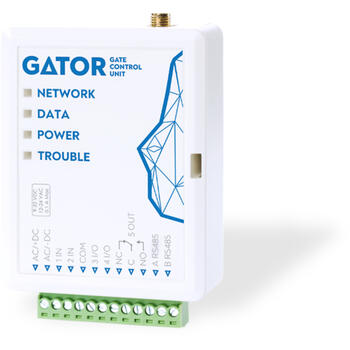 GV17 GATOR VoIP ~ Trikdis LTE vārtu kontrolieris 997 lietotāji 2 IN, 2 I/O + releja izeja (011636)