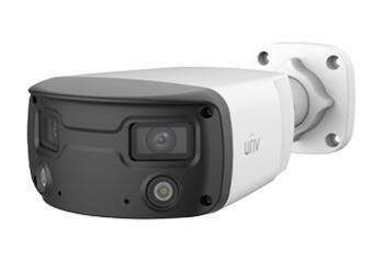 IPC2K28SE-ADF40KMC-WL-I0 ~ UNV Colorhunter IP камера с двумя объективами 8MP 4мм 180° (011148)