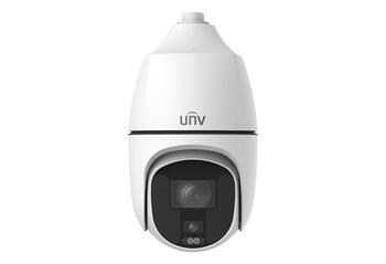 IPC68188EFW-X25-F40G-VH ~ UNV Lighthunter PTZ IP камера c двумя объективами 8MP моторзум 10-250мм / 4мм (SMART IR + WHITE LED) (011086)