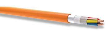 Неэкранированный огнестойкий кабель UK PROFESSIONAL 1x2x0.8мм JE-HH (FE180/E30) (012709)