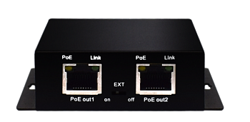 WI-PE31G ~ Гигабитный PoE повторитель 30Вт PoE-in / 2 PoE-out (010505)