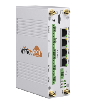 WI-IOT110 V2 ~ Индустриальный IOT 4G маршрутизатор с Dual-Nano SIM слотом RS485 (011199)