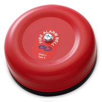 AH-0218 ~ Ugunsdzēsības zvans 93dB 24Vdc (000300)