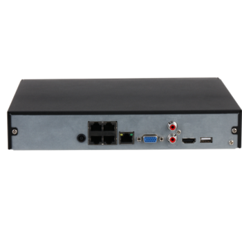 DHI NVR4104HS-P-4KS3 ~ Dahua 12MP IP NVR 4 канала/4PoE 80Mbps HDDx1 (012735)