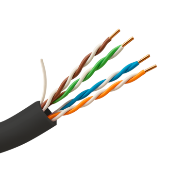 UV-UTP5E-305-OUTDOOR CCA ~ Tīkla kabelis ārdarbu montāžai UTP Cat5E (Al) (spole 305m) (013197)