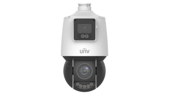 IPC94144SFW-X25-F40C ~ UNV IP камера c двумя объективами 4MP 4мм / моторзум 4.8-120мм (012048)