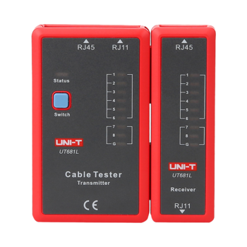 UT681 LAN kabeļu testeris (011330)