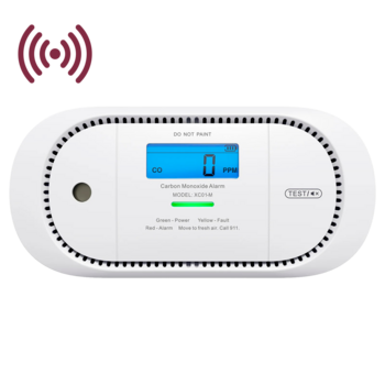 XC01-M ~ X-sense bezvadu autonomais oglekļa monoksīda detektors (CO) 868MHz (baterija līdz 5gadiem) (012490)