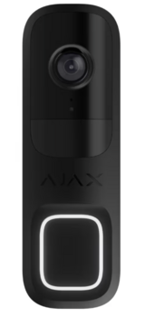 DoorBell Black ~ Ajax WiFi дверной звонок 2.4ГГц 4MP IP54 (013297)