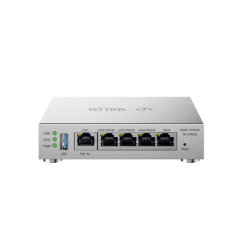 WI-ER205 ~ Gigabit PoE maršrutētājs ar magnētisko pamatni 1GE(PoE-IN/LAN)+3GE(WAN/LAN)+1GE(WAN) (012335)