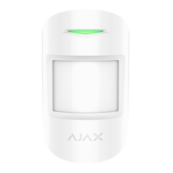MotionProtect Plus W ~ Беспроводной комбинированный датчик (PIR+MW) 12м 90° PET 20кг Ajax 868МГц (008707)